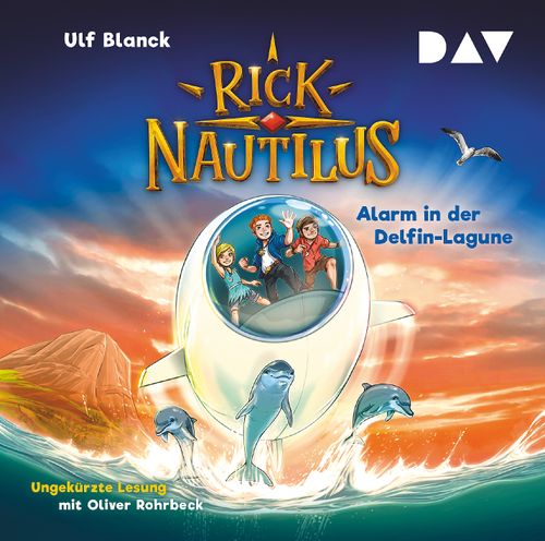 Cover des Buches Rick Nautilus – Teil 3: Alarm in der Delfin-Lagune von 
