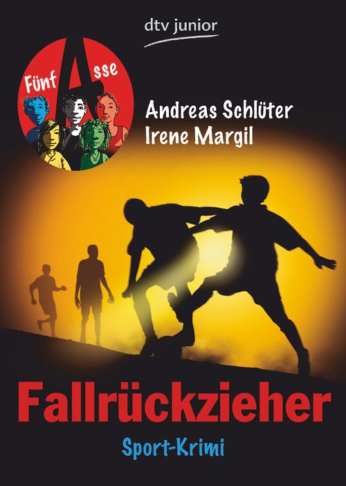 Cover des Buches Fallrückzieher Fünf Asse von Andreas Schlüter, Irene Margil