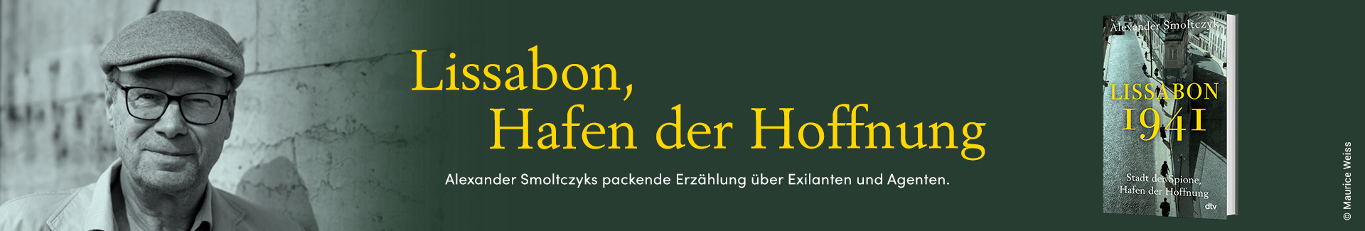 Banner zum Buch "Lissabon 1941" von Alexander Smoltczyk