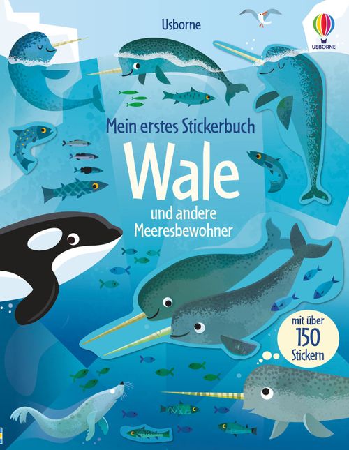Cover des Buches Mein erstes Stickerbuch: Wale und andere Meeresbewohner von 
