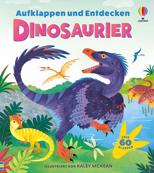 Cover des Buches Aufklappen und Entdecken: Dinosaurier von Emily Bone