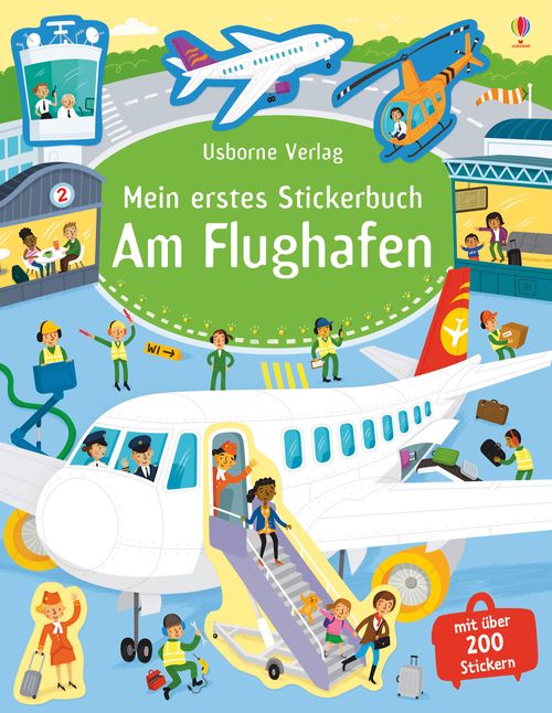 Cover des Buches Mein erstes Stickerbuch: Am Flughafen von 