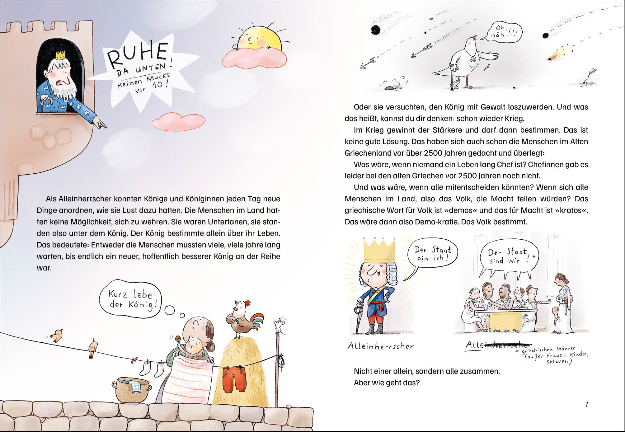 Warum haben wir keinen König? – Kinderfragen zur Demokratie verständlich erklärt 