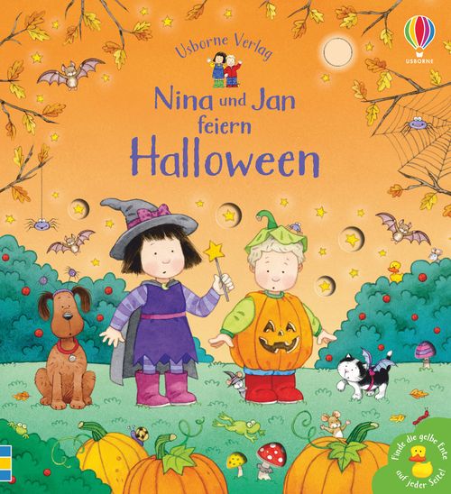 Cover des Buches Nina und Jan feiern Halloween von 