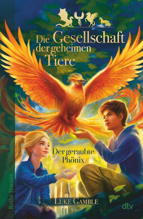 Cover des Buches Die Gesellschaft der geheimen Tiere - Der geraubte Phönix von Luke Gamble