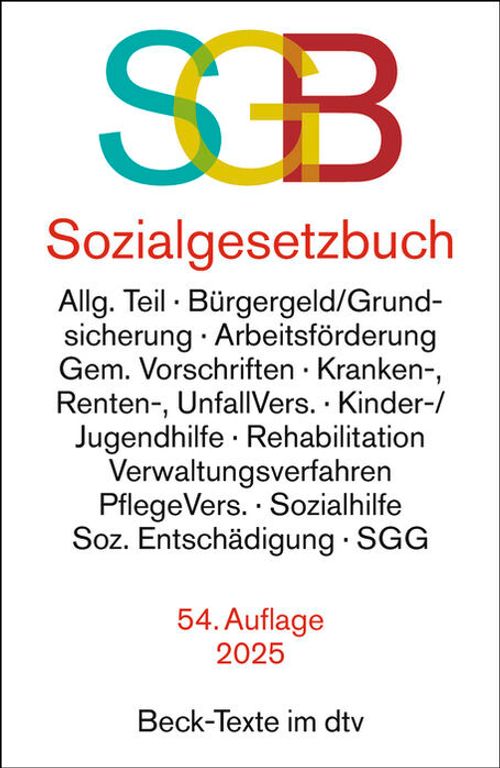 Sozialgesetzbuch mit Sozialgerichtsgesetz