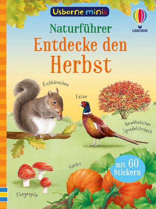 Cover des Buches Usborne Minis – Naturführer: Entdecke den Herbst von 