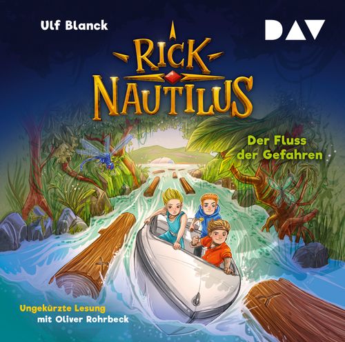 Cover des Buches Rick Nautilus – Teil 9: Der Fluss der Gefahren von 