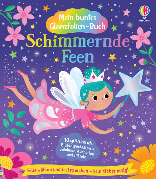 Cover des Buches Mein buntes Glanzfolien-Buch: Schimmernde Feen von