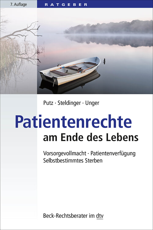 Cover des Buches Patientenrechte am Ende des Lebens von Wolfgang Putz, Beate Steldinger, Tanja Unger
