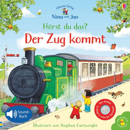 Cover des Buches Nina und Jan - Hörst du das? Der Zug kommt von 