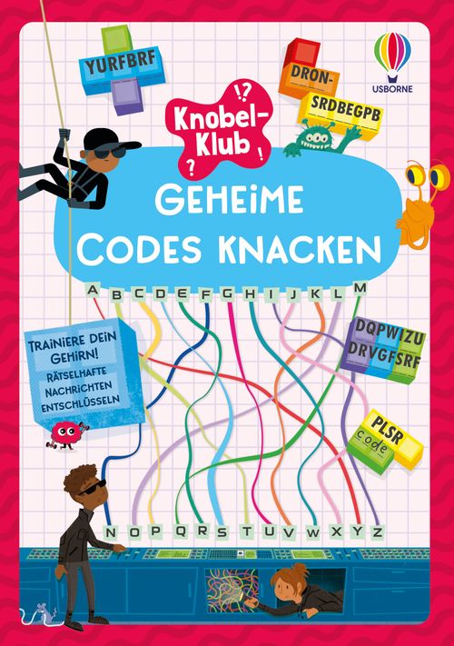 Cover des Buches Knobel-Klub: Geheime Codes knacken von  Cover des Buches Knobel-Klub: Geheime Codes knacken von