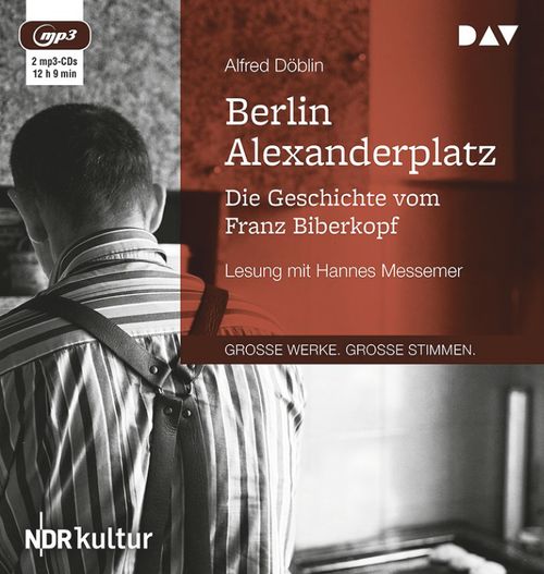 Cover des Buches Berlin Alexanderplatz. Die Geschichte vom Franz Biberkopf von 