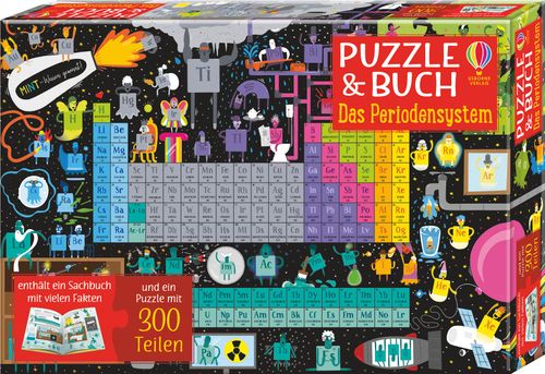 Cover des Buches MINT - Wissen gewinnt! Puzzle und Buch: Das Periodensystem von Sam Smith