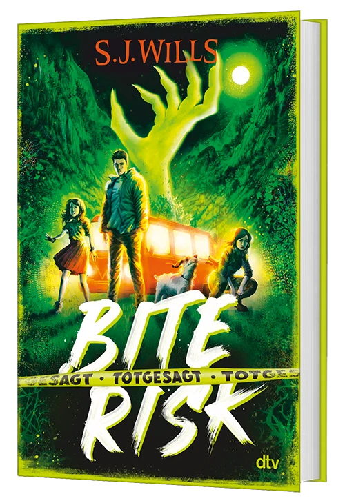 Cover des Buches Bite Risk - Totgesagt von Autorin S.J. Wills