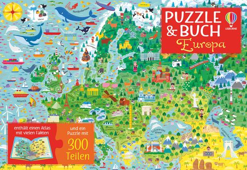 Cover des Buches Puzzle & Buch: Europa von 