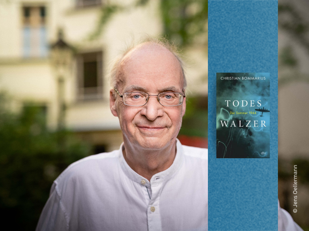  Foto des Autors Christian Bommarius und Buch Todeswalzer.