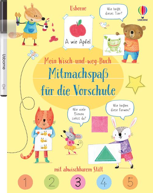 Cover des Buches Mein Wisch-und-weg-Buch: Mitmachspaß für die Vorschule von 
