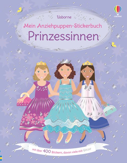 Cover des Buches Mein Anziehpuppen-Stickerbuch: Prinzessinnen von 