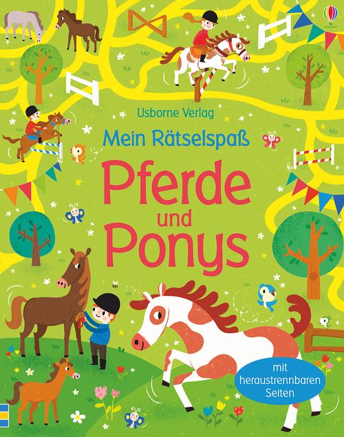 Cover des Buches Mein Rätselspaß: Pferde und Ponys von Simon Tudhope