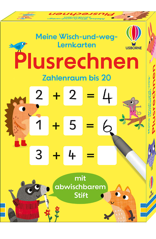 Cover des Buches Meine Wisch-und-weg-Lernkarten: Plusrechnen von