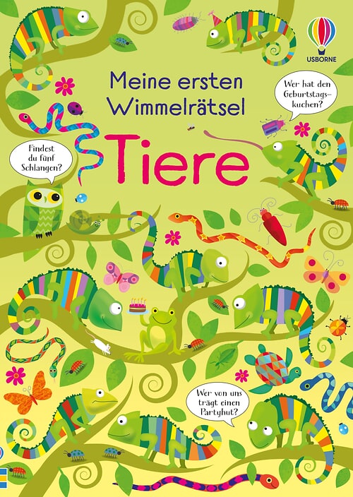 Cover des Buches Meine ersten Wimmelrätsel: Tiere von 