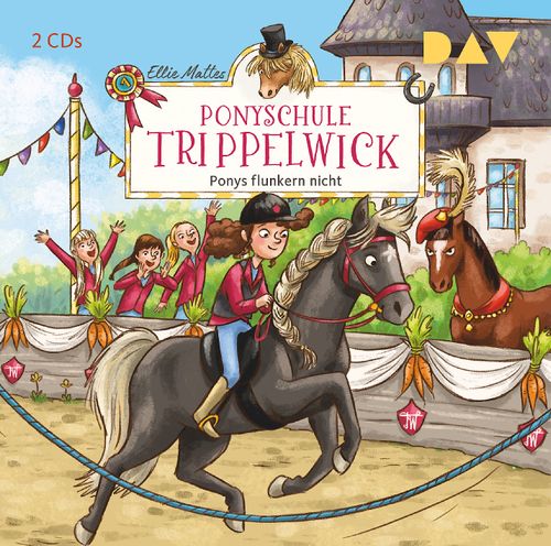 Cover des Buches Ponyschule Trippelwick – Teil 4: Ponys flunkern nicht von 