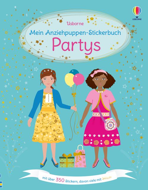 Cover des Buches Mein Anziehpuppen-Stickerbuch: Partys von 