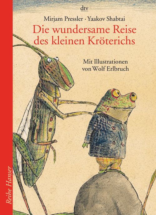 Cover des Buches Die wundersame Reise des kleinen Kröterichs von Mirjam Pressler