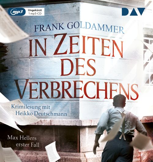 Cover des Buches In Zeiten des Verbrechens. Max Hellers erster Fall von 