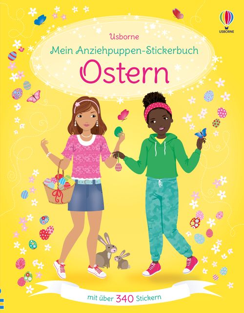 Cover des Buches Mein Anziehpuppen-Stickerbuch: Ostern von 
