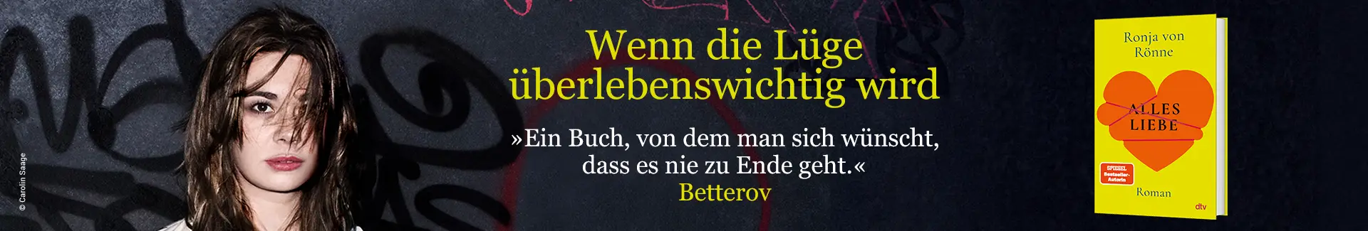Grafik "Wenn die Lüge überlebenswichtig wird" zu Alles Liebe von Ronja von Rönne