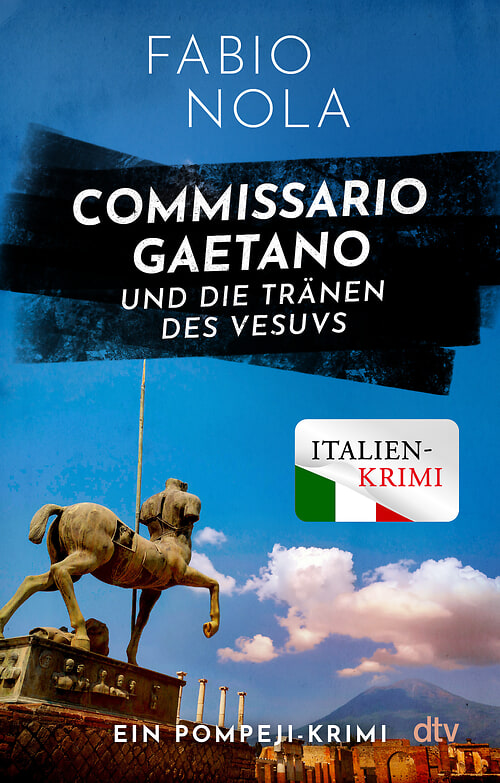 Cover des Buches Commissario Gaetano und die Tränen des Vesuvs von Fabio Nola
