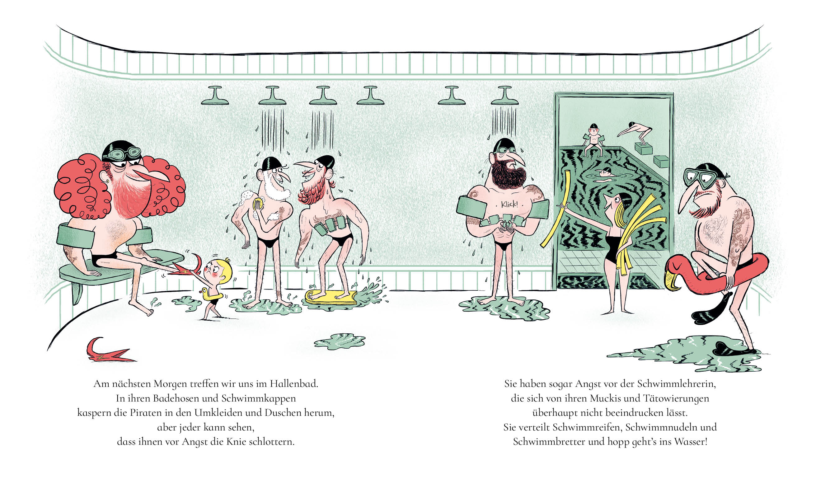 Ab ins Wasser, Piraten!