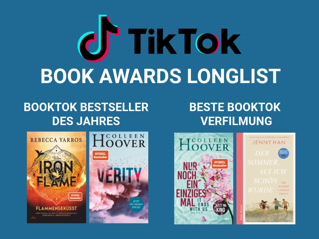 Schmuckbild TikTok Book Awards Longlist