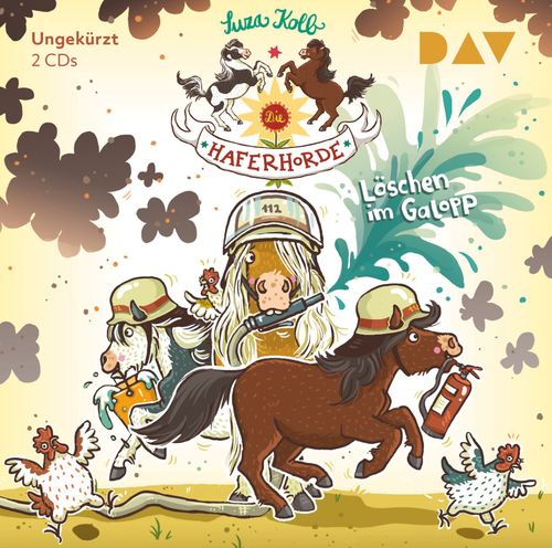 Cover des Buches Die Haferhorde – Teil 14: Löschen im Galopp von 