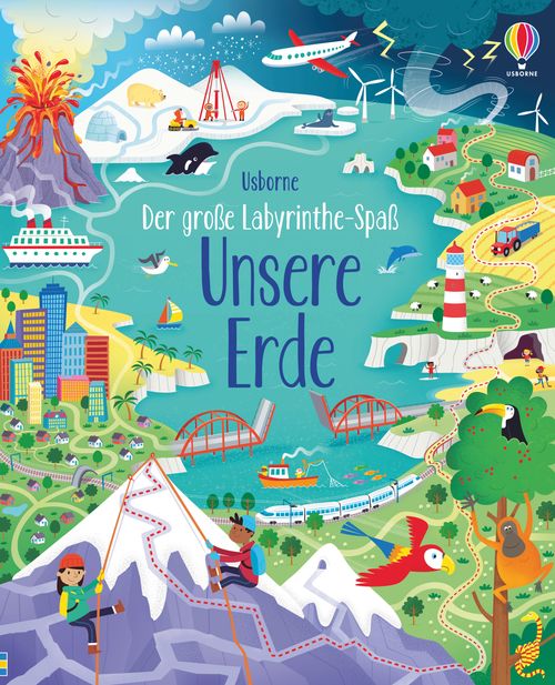 Cover des Buches Der große Labyrinthe-Spaß: Unsere Erde von 