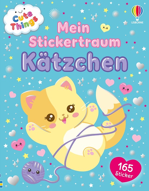 Cover des Buches Cute Things - Mein Stickertraum: Kätzchen von Katie Daynes