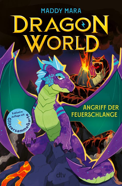 Cover des Buches Dragon World – Angriff der Feuerschlange von  Cover des Buches Dragon World – Angriff der Feuerschlange von