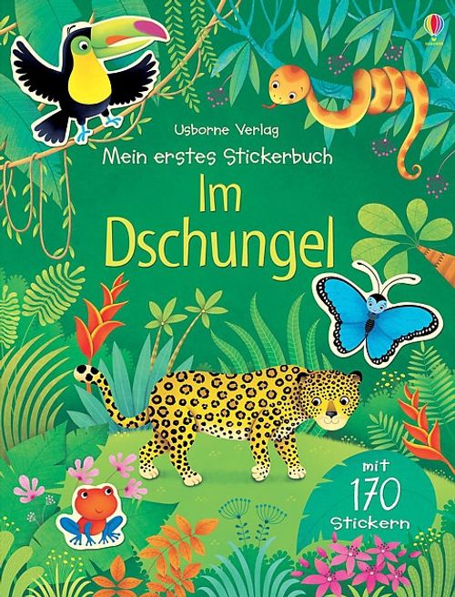 Cover des Buches Mein erstes Stickerbuch: Im Dschungel von 