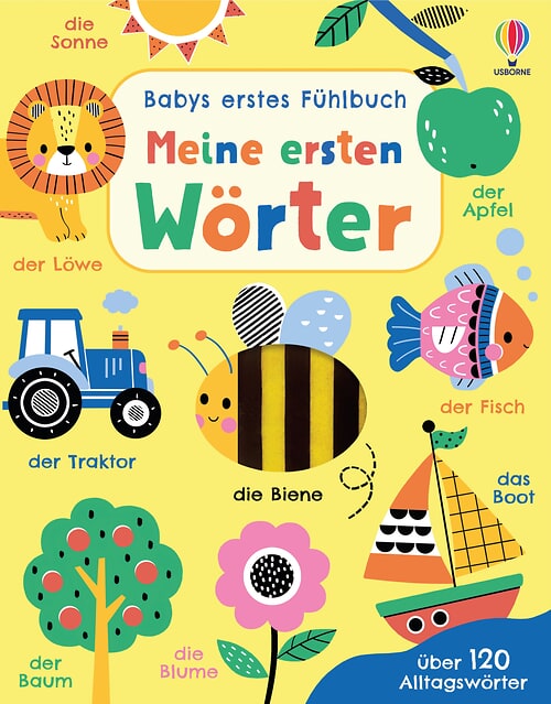 Cover des Buches Babys erstes Fühlbuch: Meine ersten Wörter von Felicity Brooks