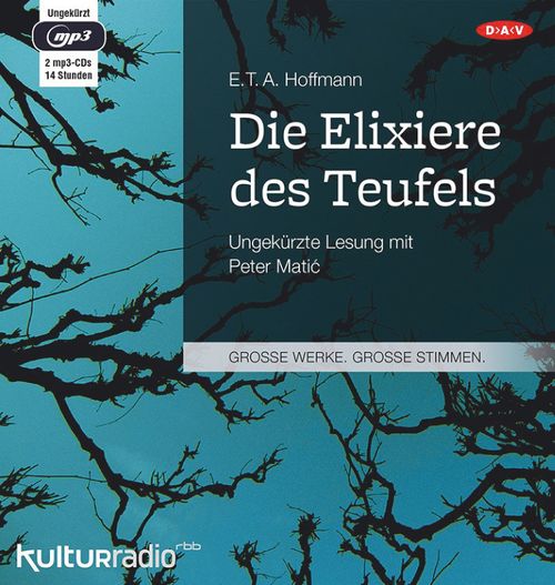 Cover des Buches Die Elixiere des Teufels von E. T. A. Hoffmann