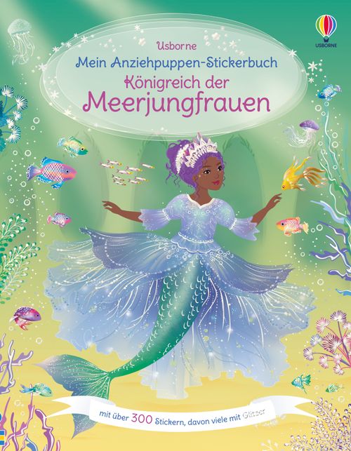 Cover des Buches Mein Anziehpuppen-Stickerbuch: Königreich der Meerjungfrauen von 