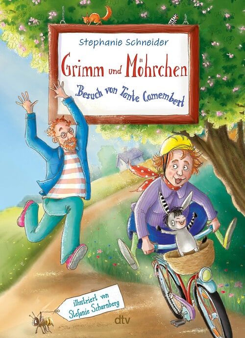 Cover des Buches Grimm und Möhrchen – Besuch von Tante Camembert von 