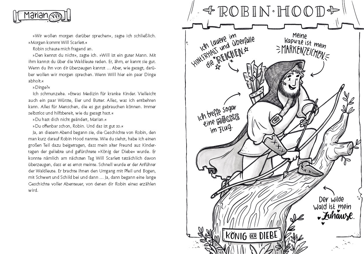 Cover des Buches Ich, Merlin, und die furchtlosen Ritter von Frank Schwieger