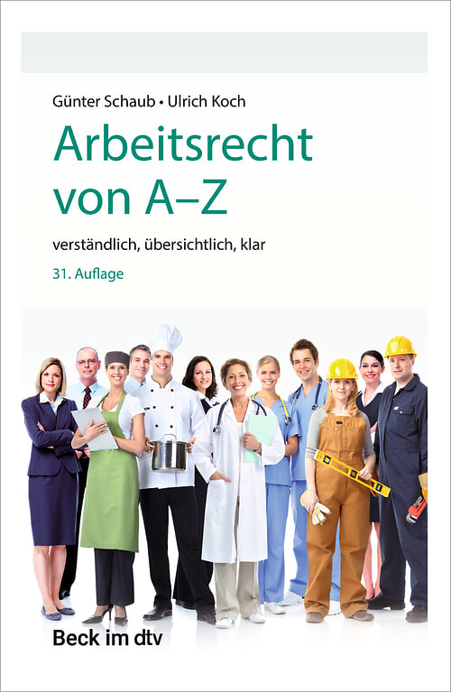 Cover des Buches Arbeitsrecht von A-Z von 
