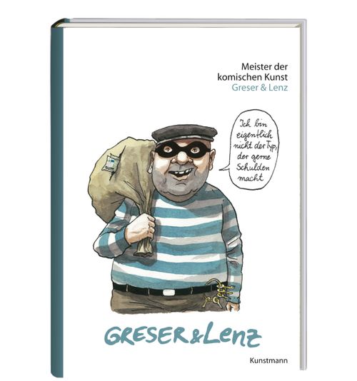 Cover des Buches Meister der komischen Kunst: Greser & Lenz von 