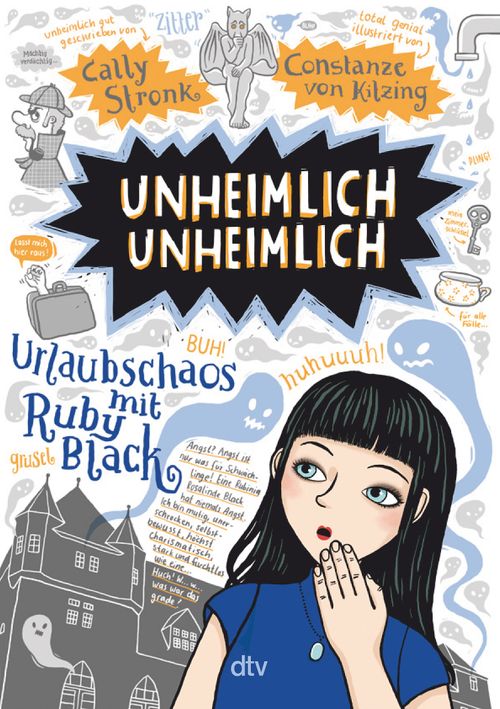 Cover des Buches Unheimlich unheimlich – Urlaubschaos mit Ruby Black von 