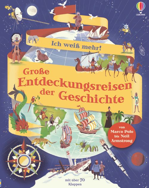 Cover des Buches Ich weiß mehr! Große Entdeckungsreisen der Geschichte von 