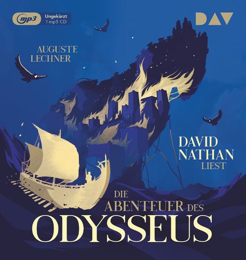 Cover des Buches Die Abenteuer des Odysseus von Auguste Lechner
